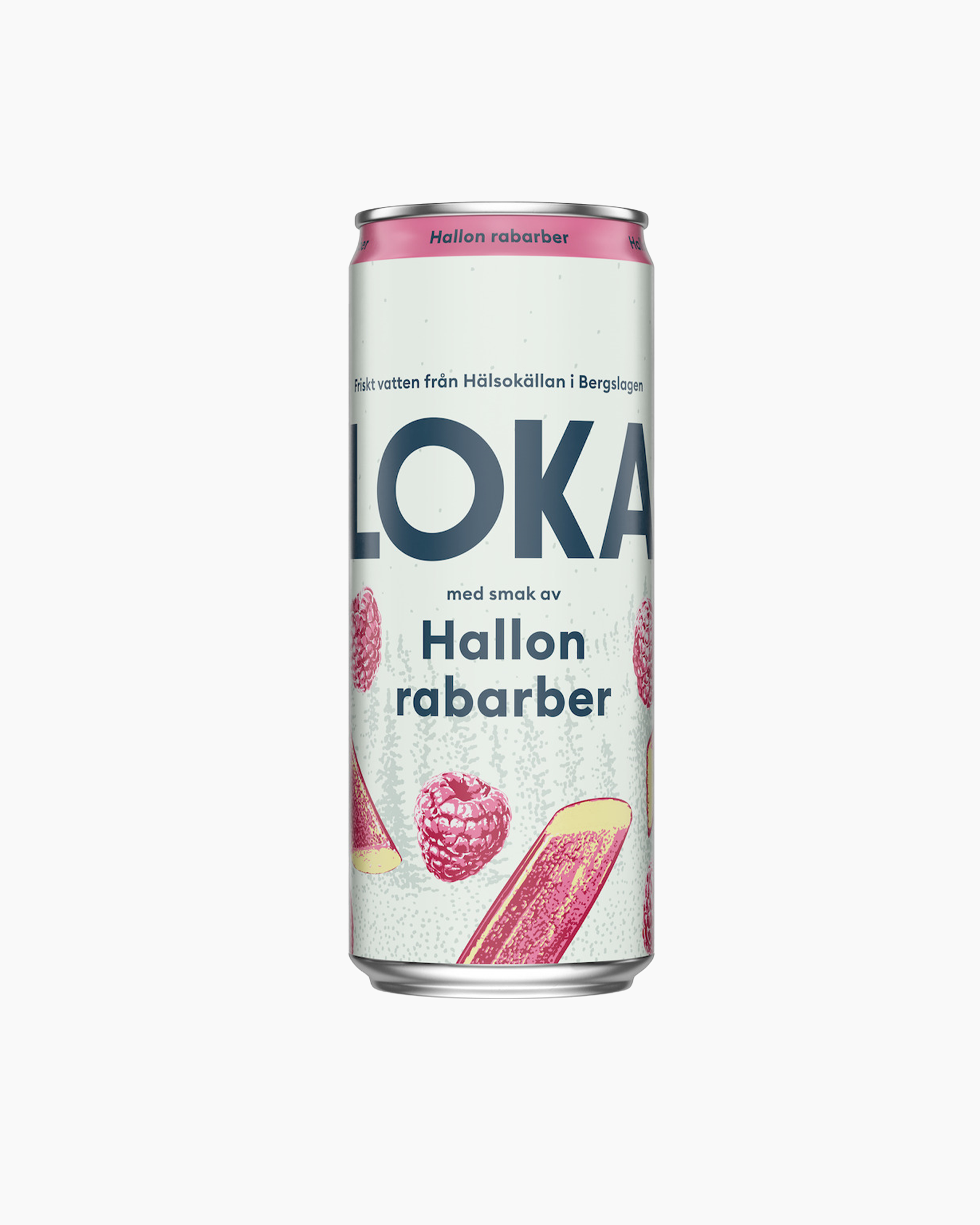 Loka Raspberry/Rhubarb - Carbonated Mineral Water