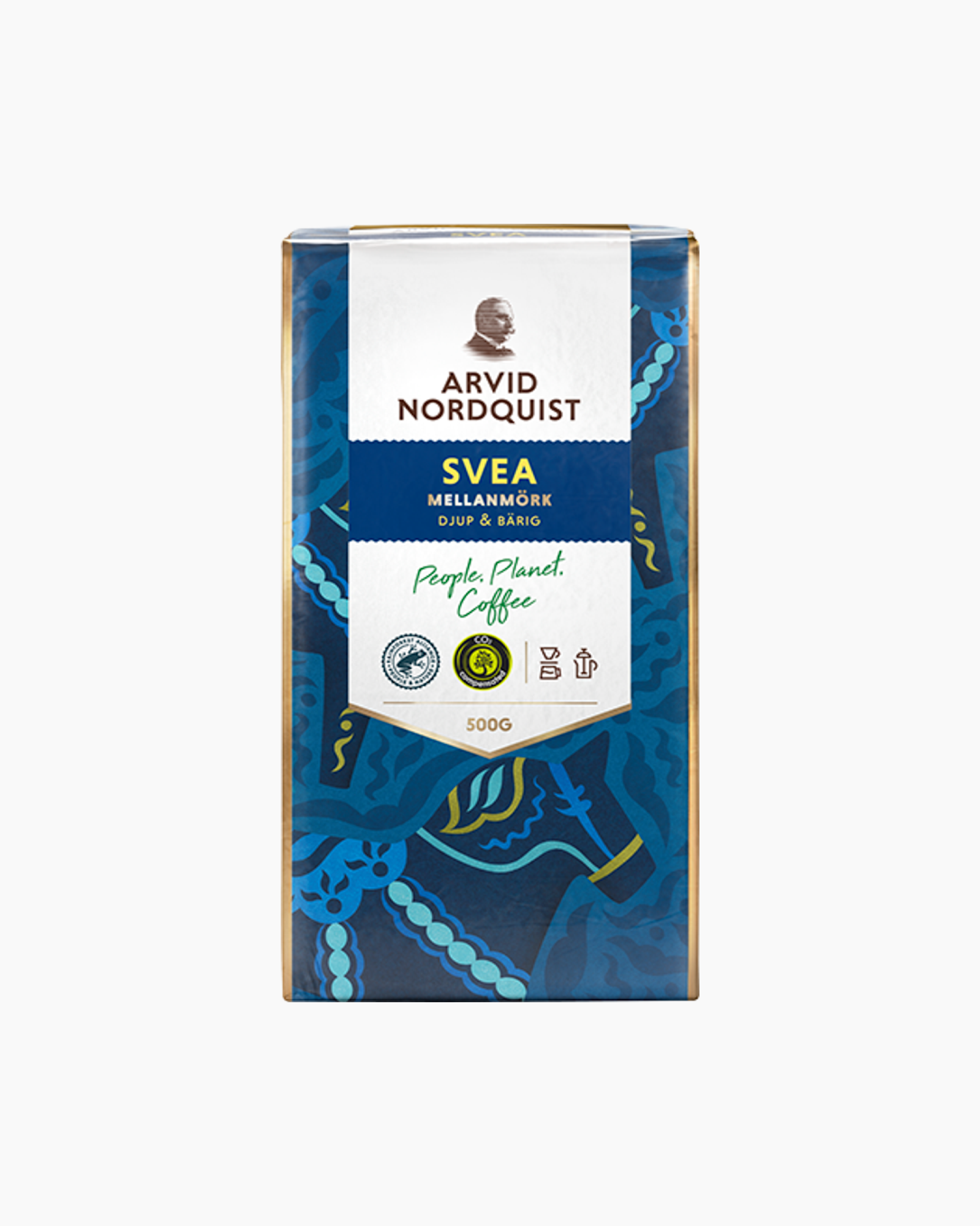 Arvid Nordquist - SVEA Medium Dark Ground Coffee 500g