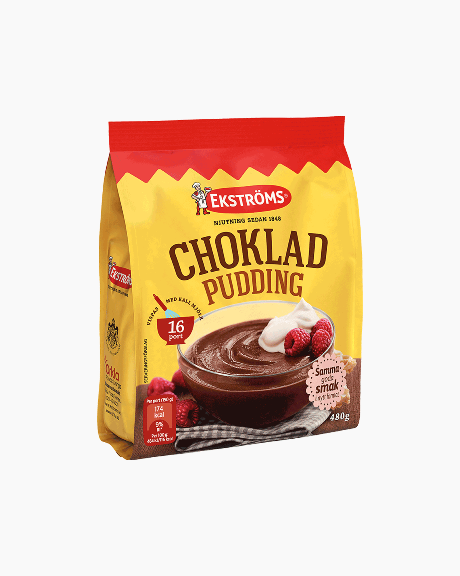 Ekströms - Chocolate Pudding 480g