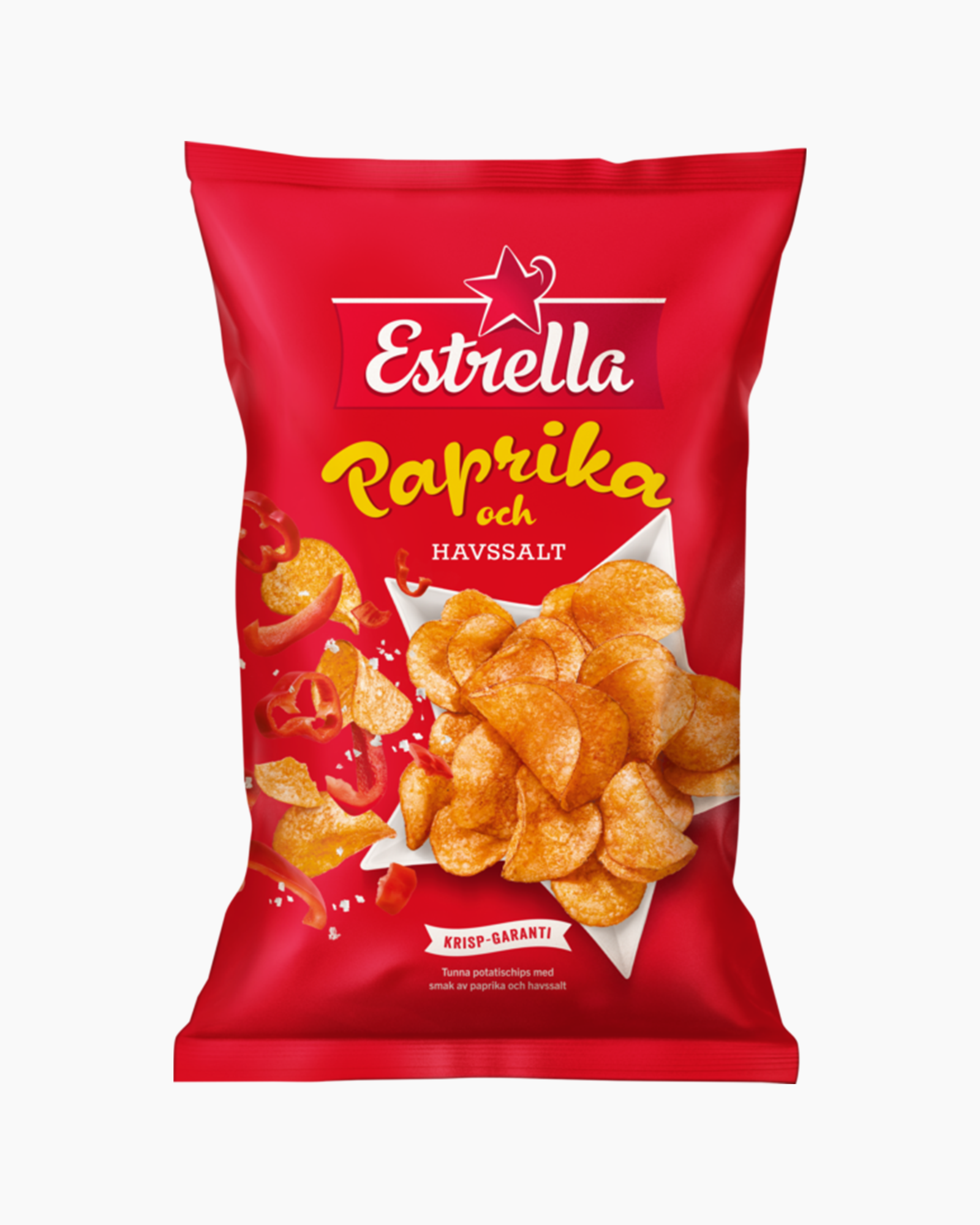 Estrella - Paprika & Sea Salt Chips 175g