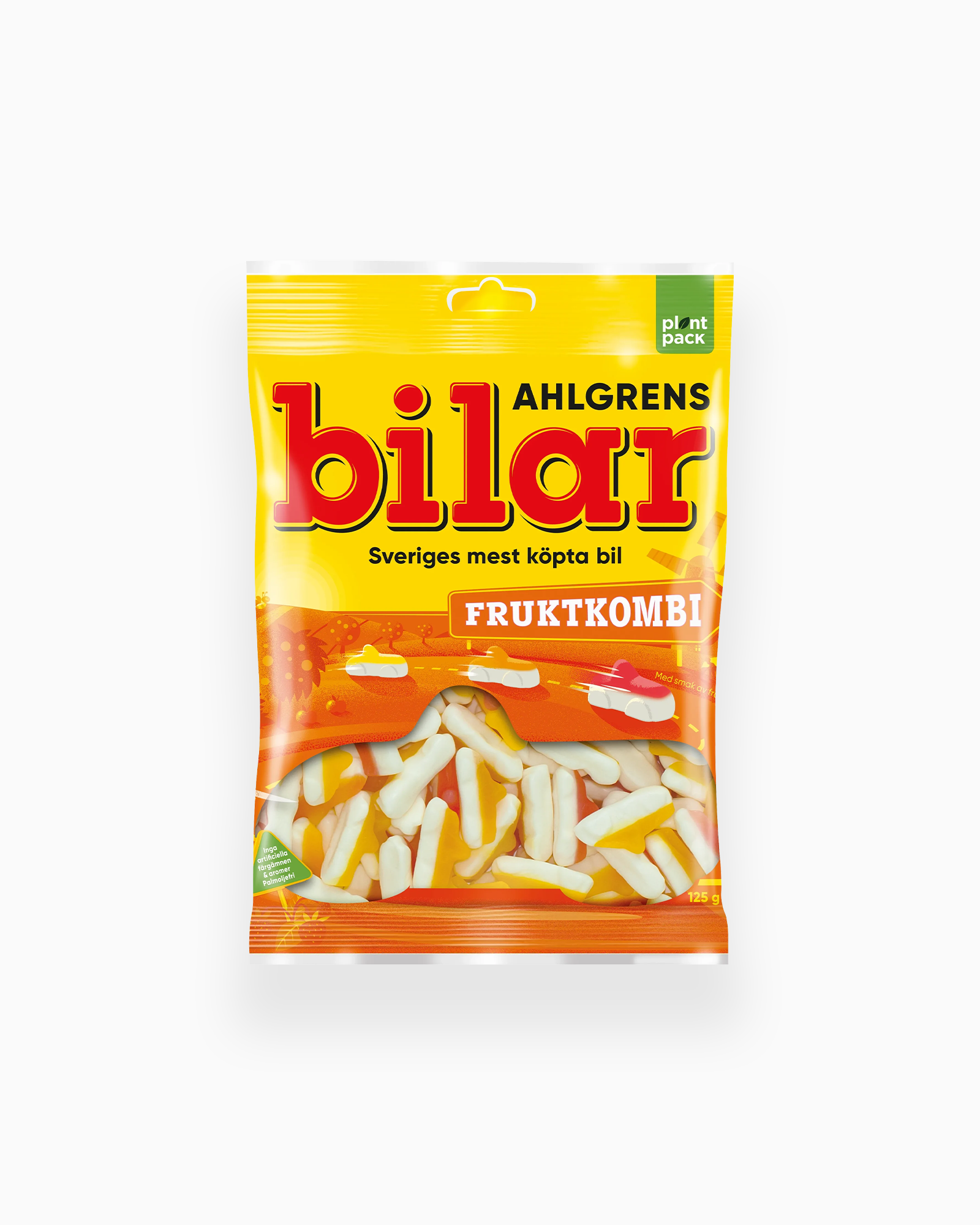 Ahlgrens bilar - Fruit-Combo 125g