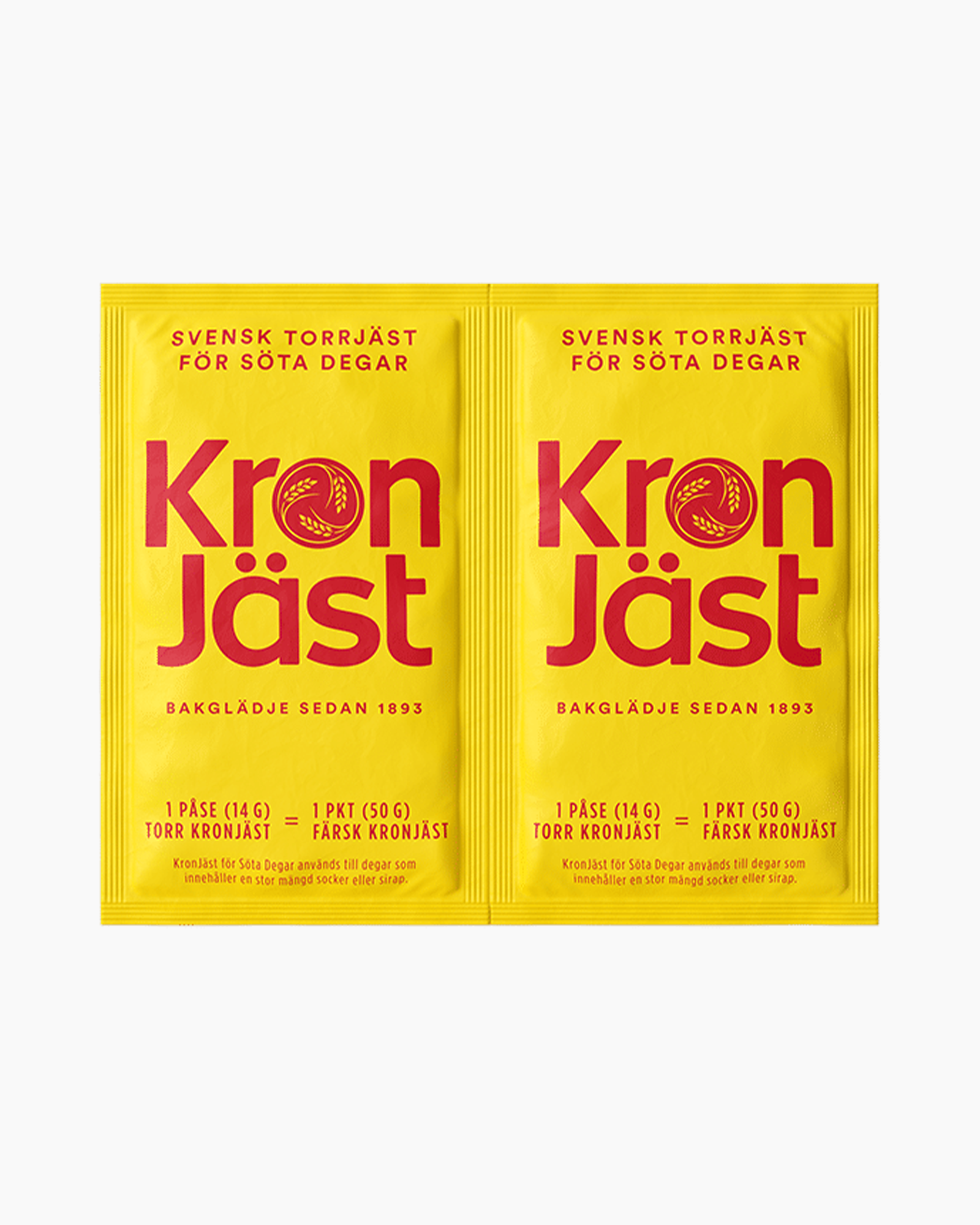 KronJäst - Dry Yeast for Sweet Doughs 2x14g