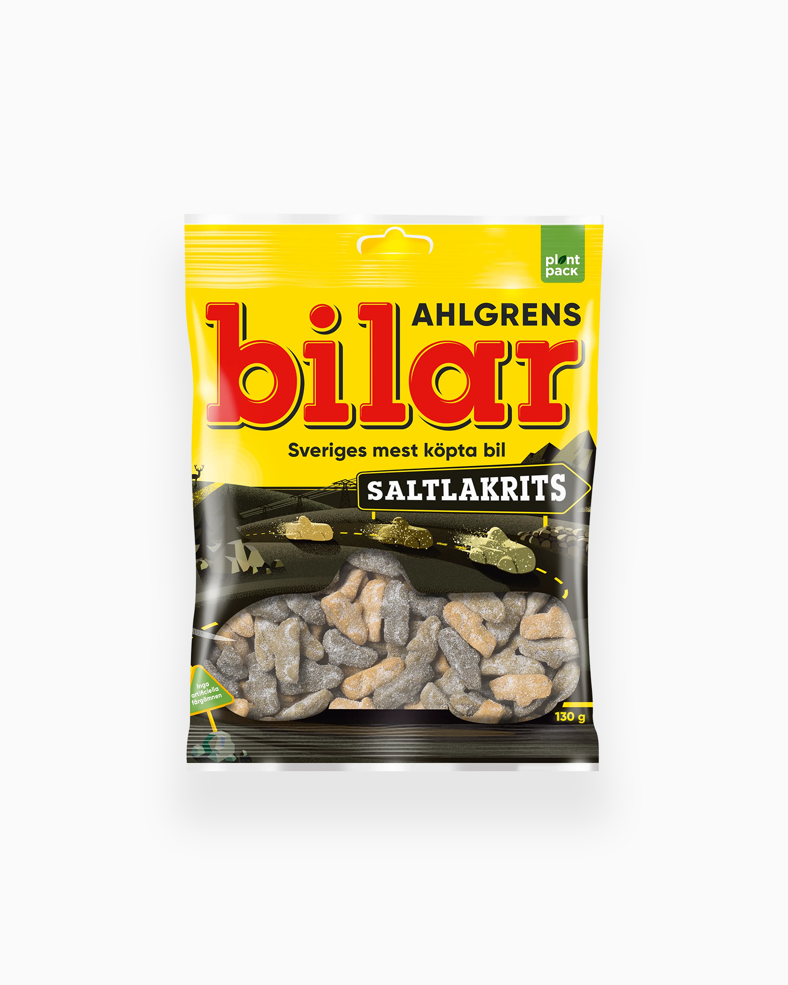 Ahlgrens bilar - Salt Licorice 100g