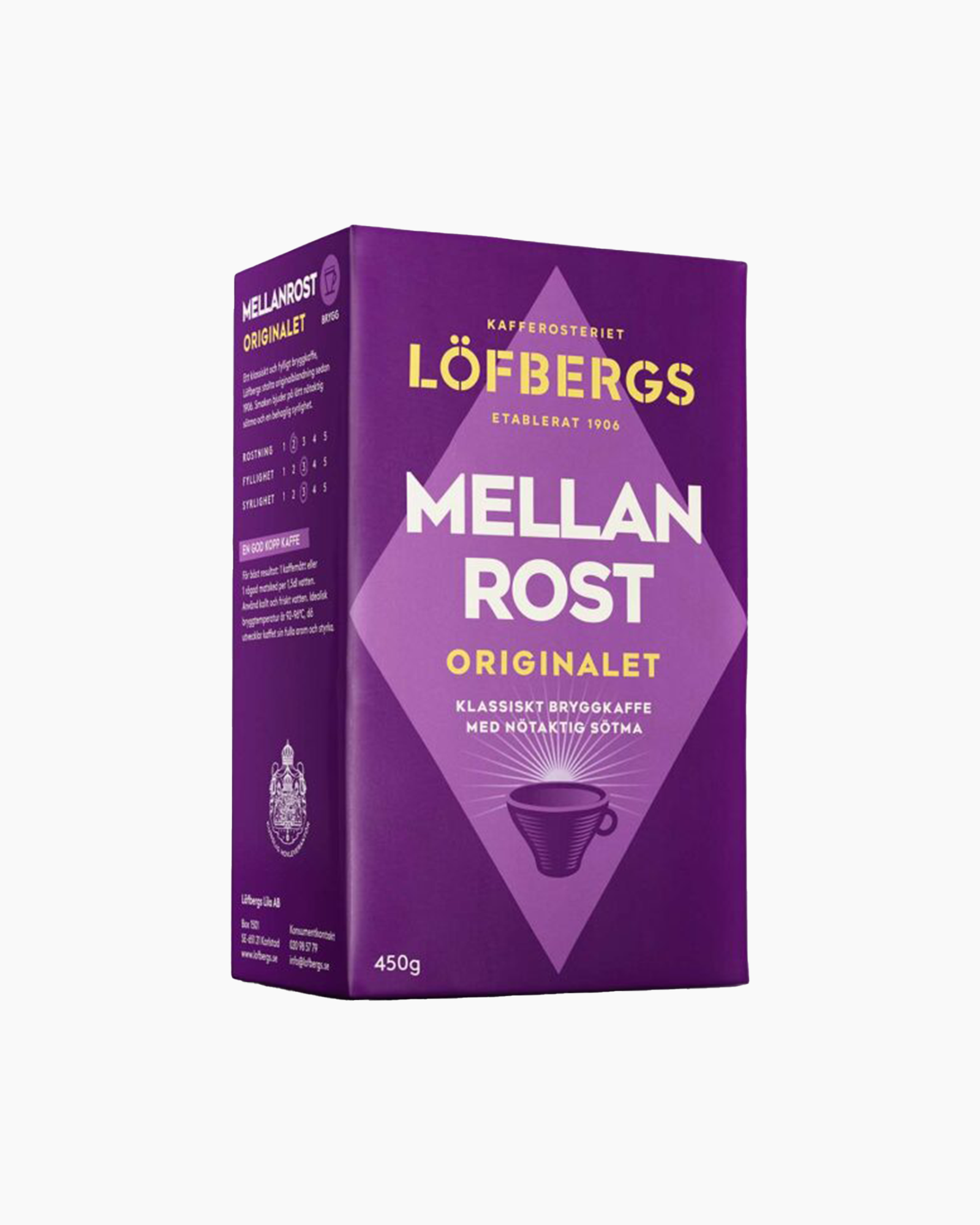 Löfbergs Original - Medium Roast Ground Coffee 450g