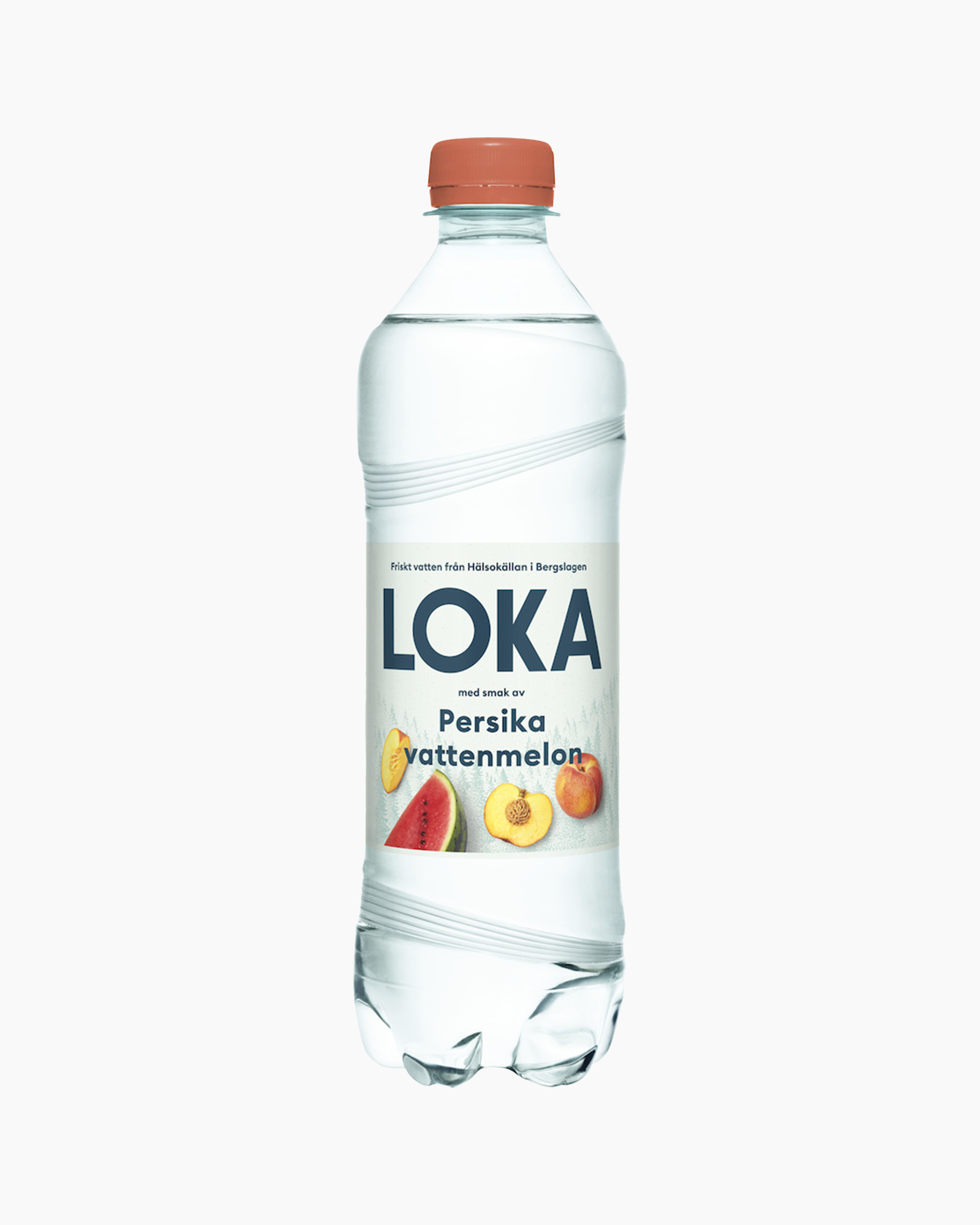 Loka Peach/Watermelon - Carbonated Mineral Water 50cl