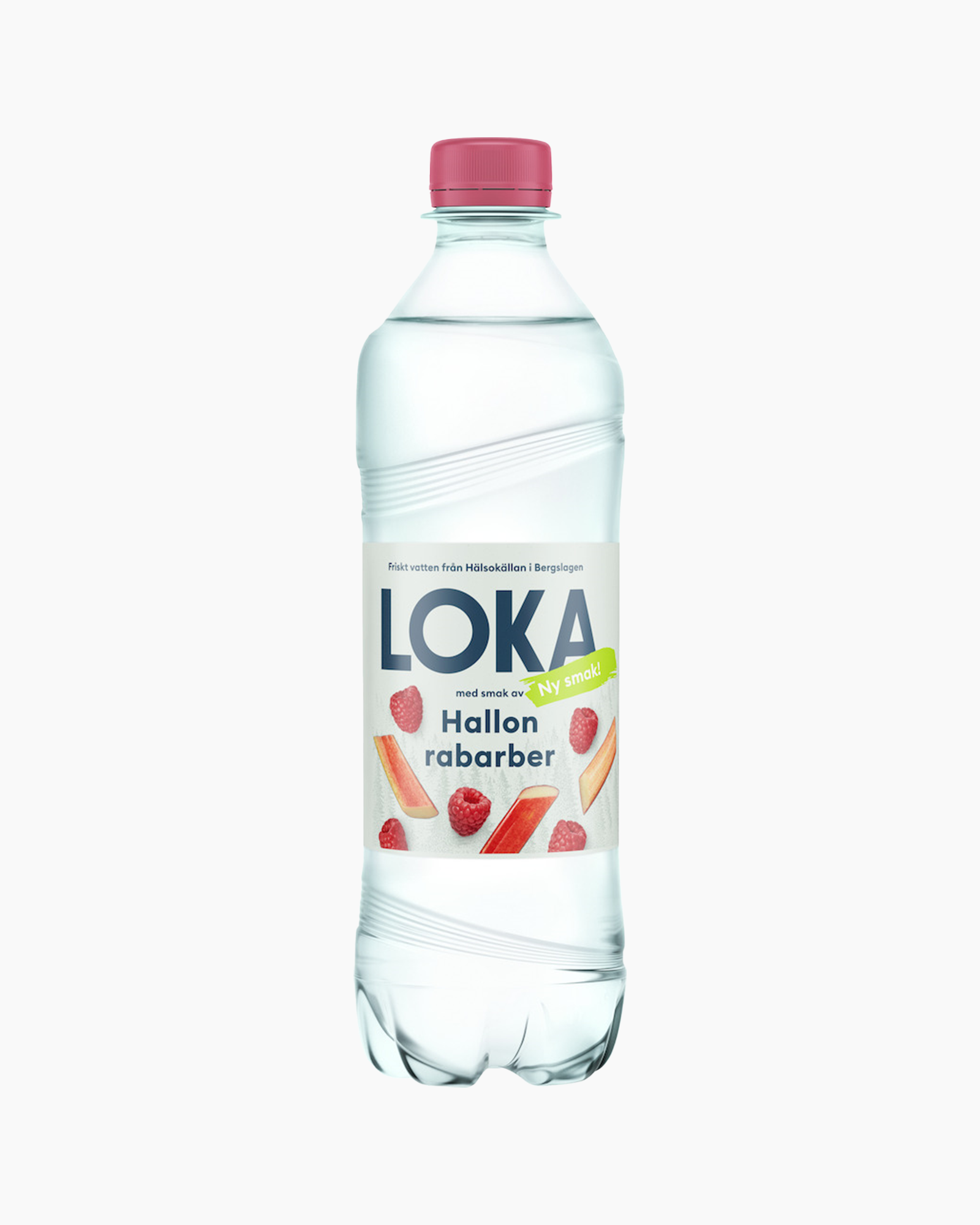 Loka Raspberry/Rhubarb - Carbonated Mineral Water