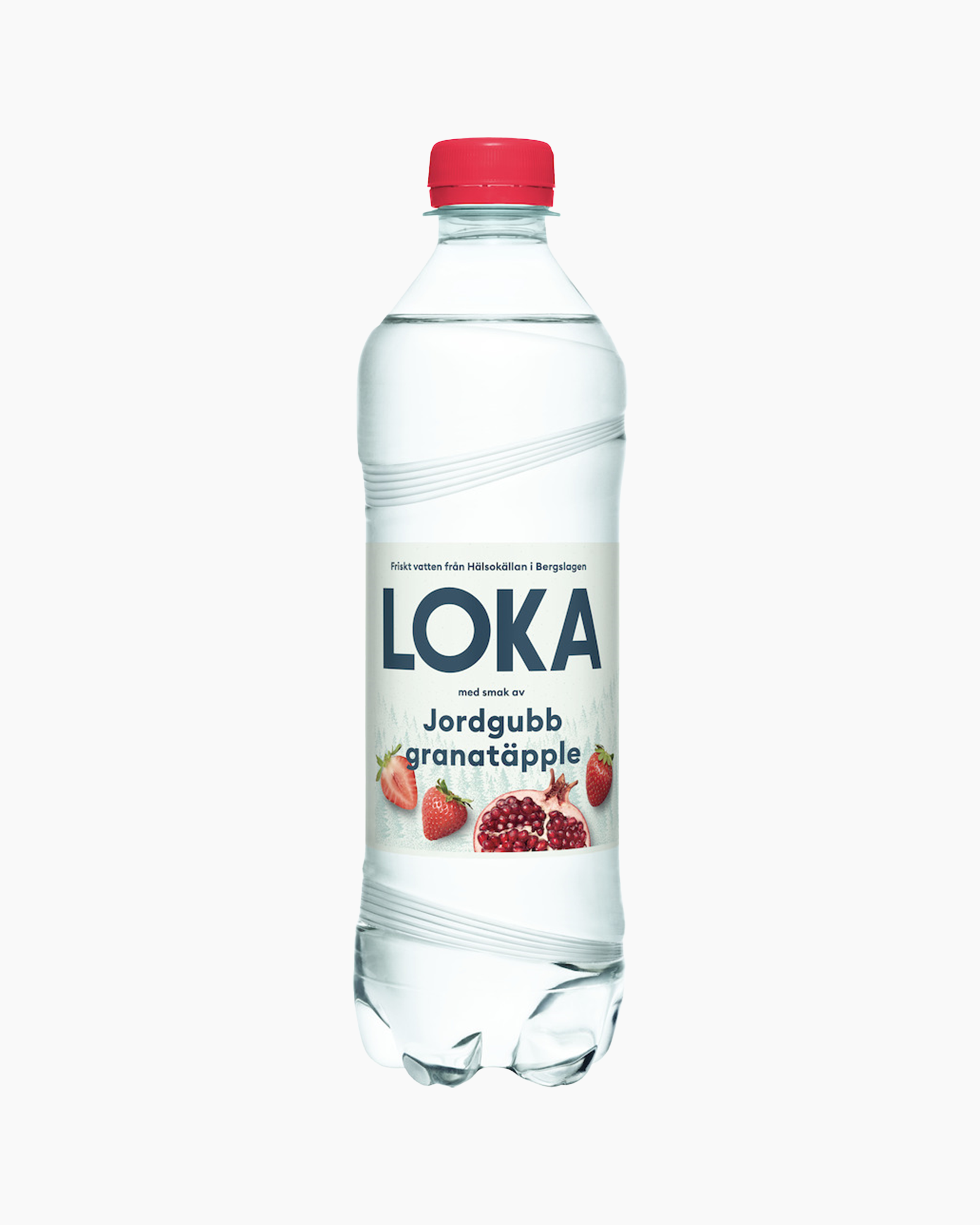 Loka Strawberry/Pomegranate - Carbonated Mineral Water