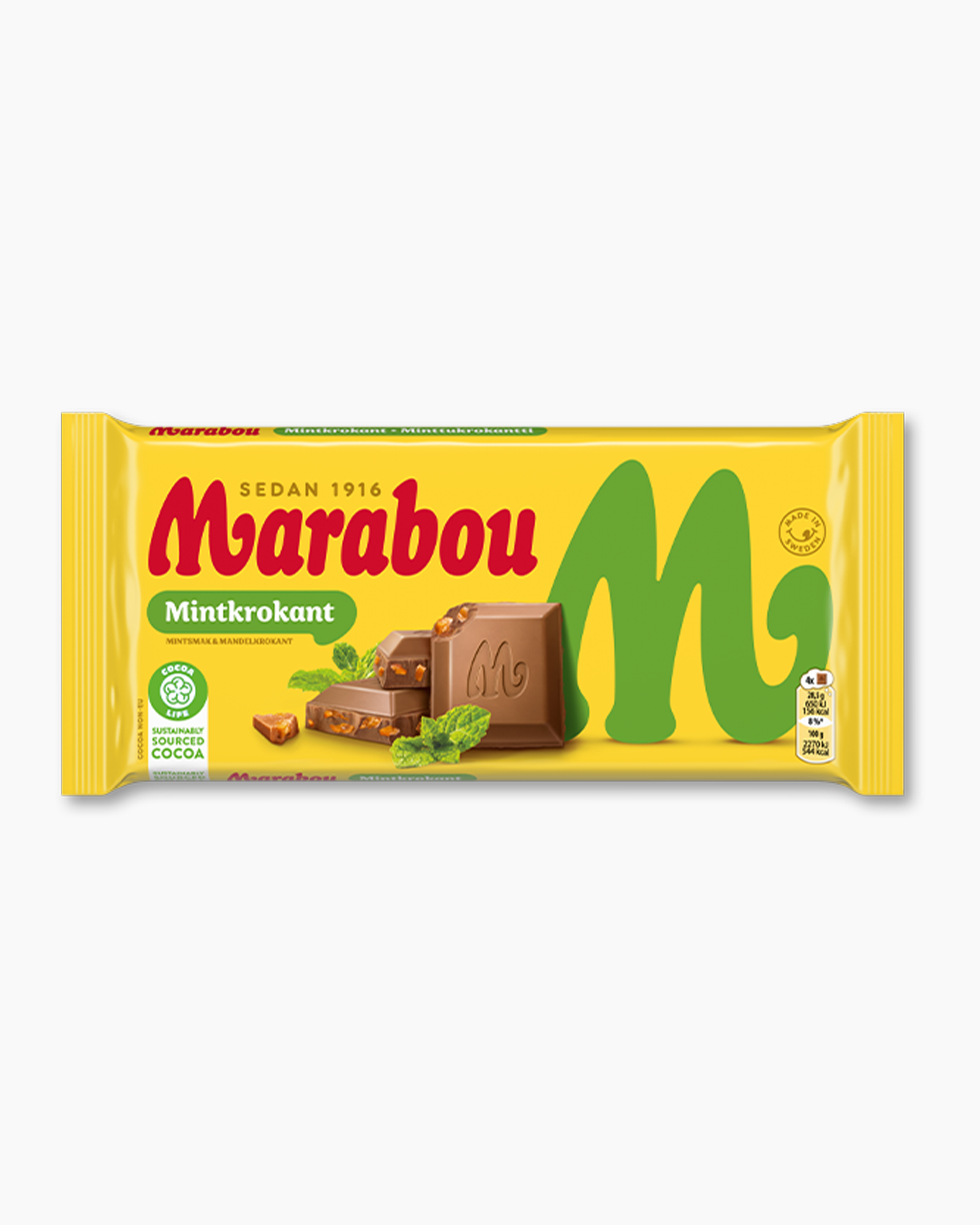 Marabou - Mint Crisp 200g