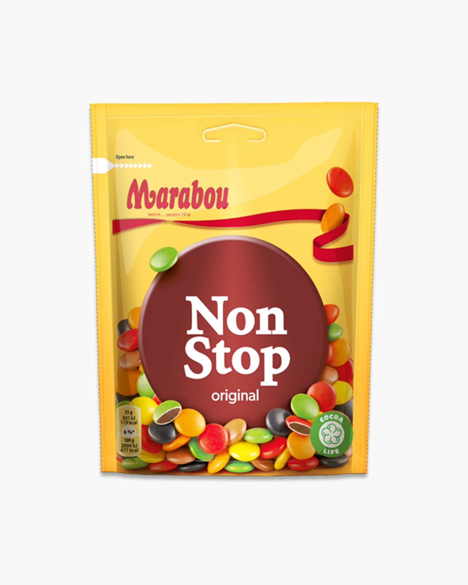 Marabou - Non Stop Bag 225g