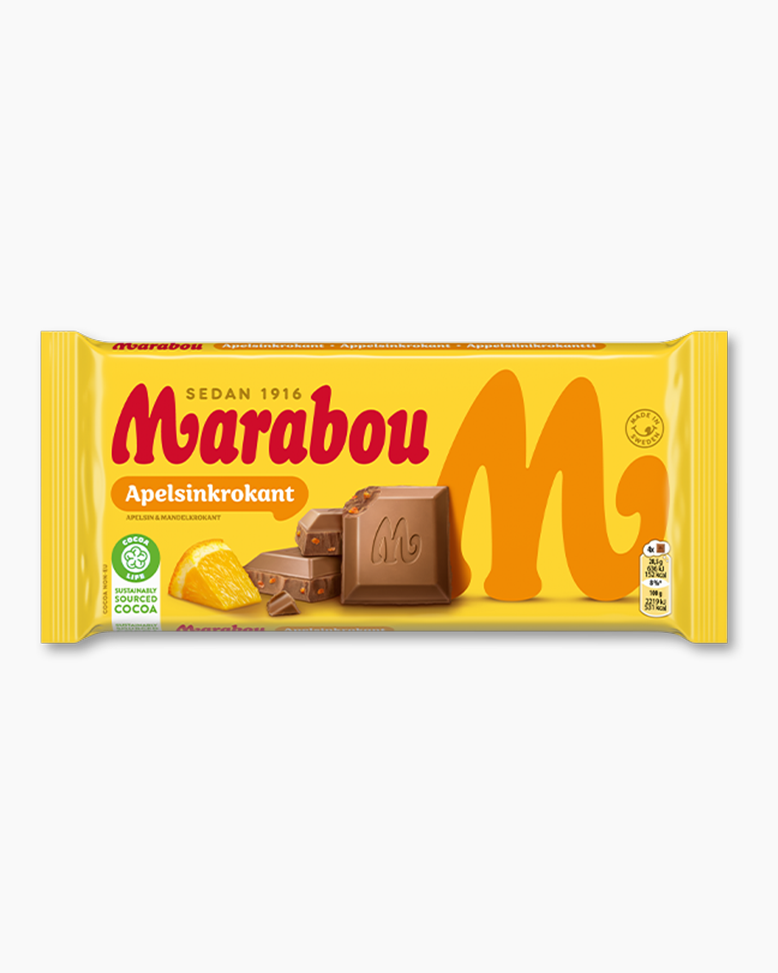 Marabou - Orange Crisp 200g