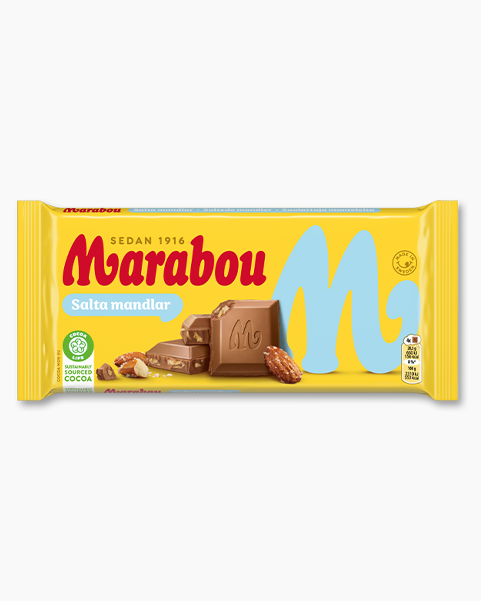 Marabou - Salted Almonds 200g