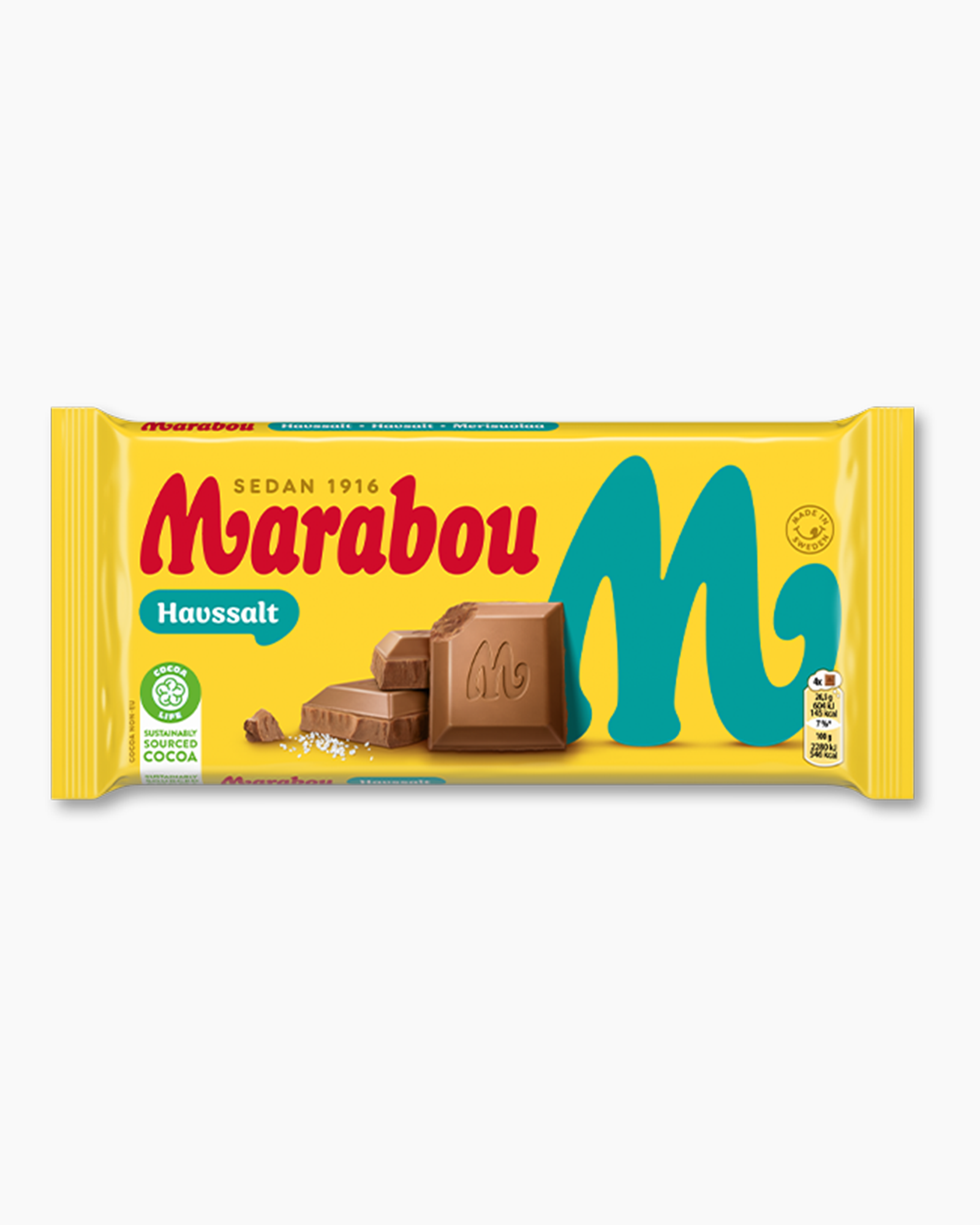 Marabou - Sea Salt 185g