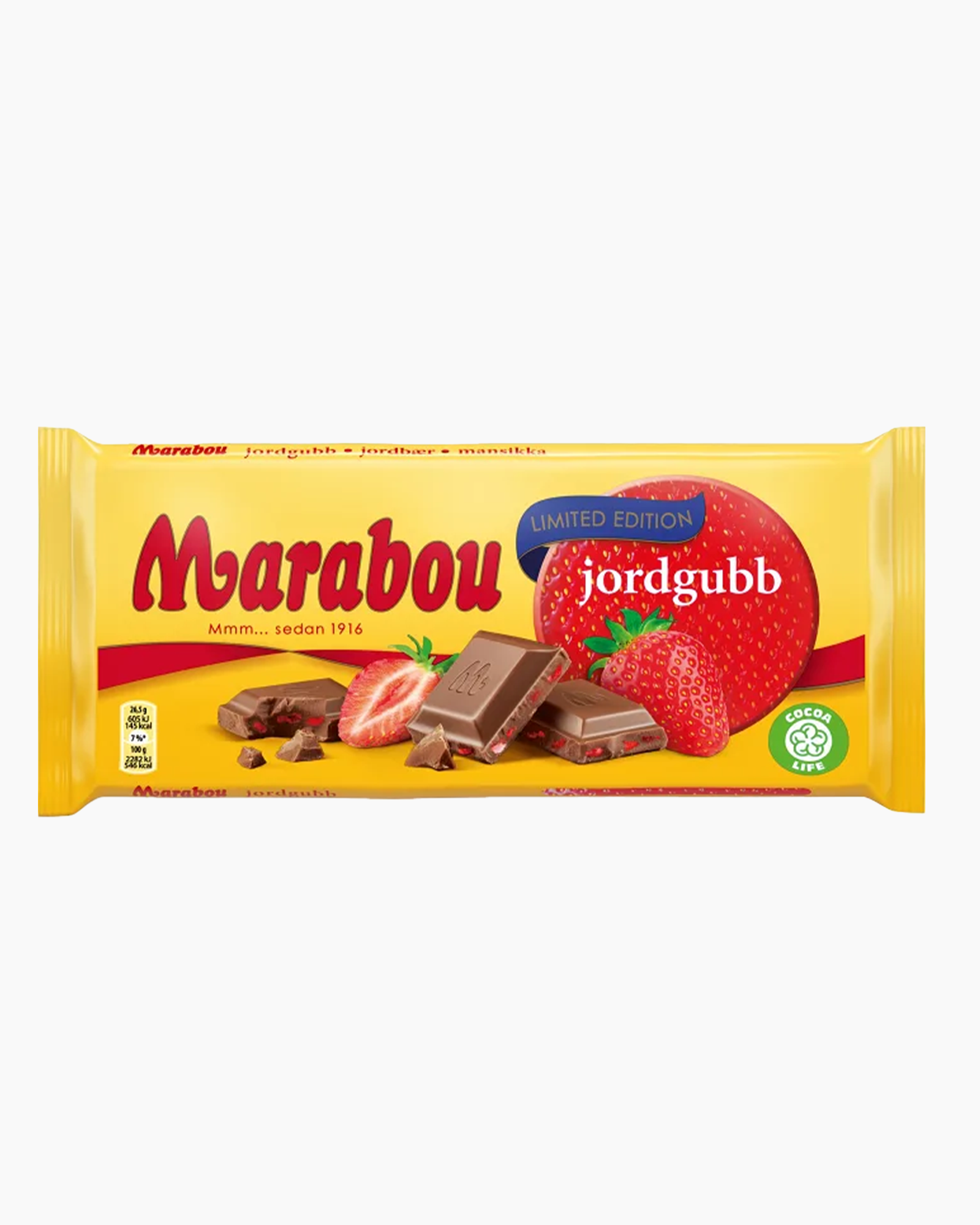 Marabou - Strawberry 185g