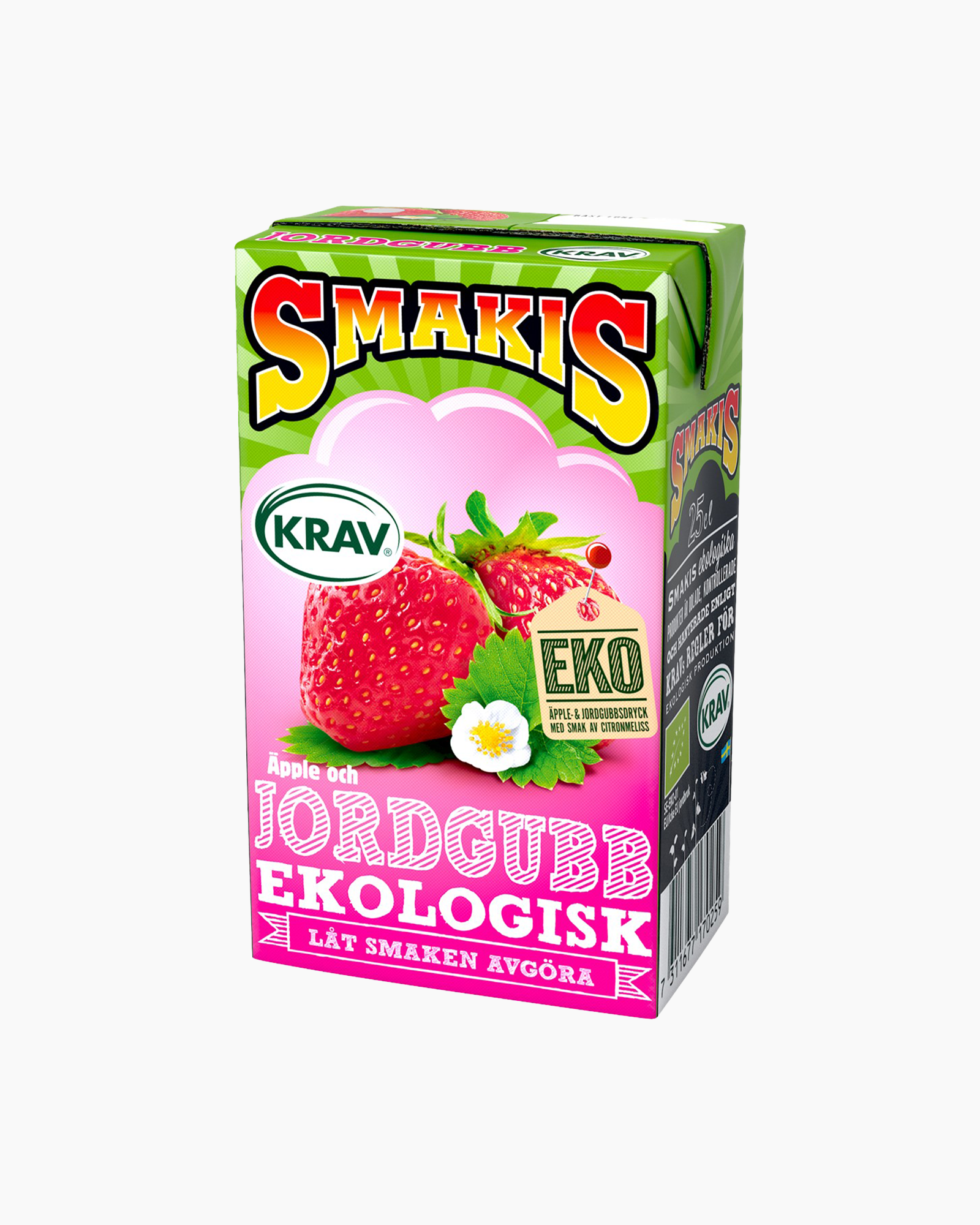 Smakis - Organic Strawberry Juice 25cl