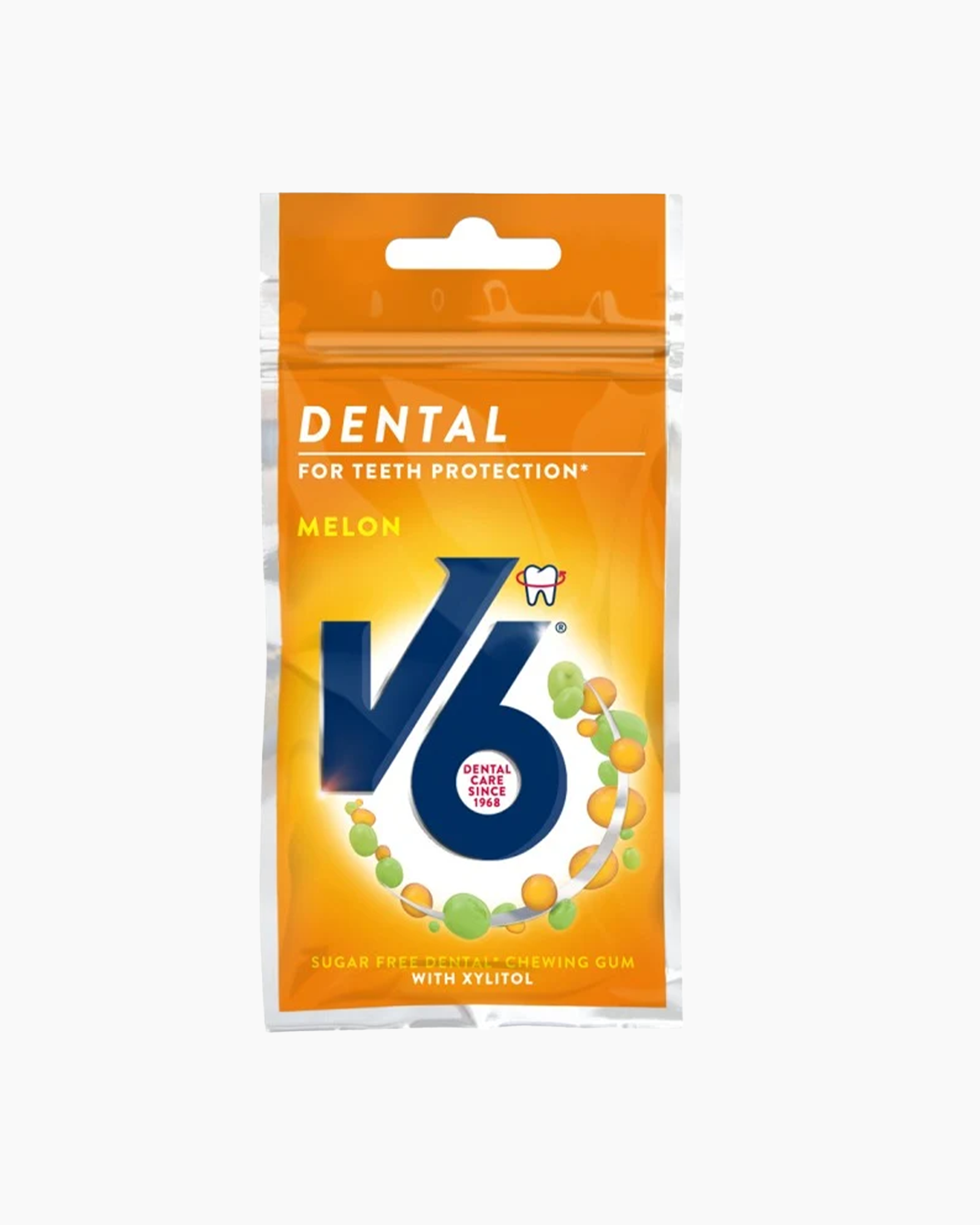 V6 - Dental Melon Chewing Gum 30g