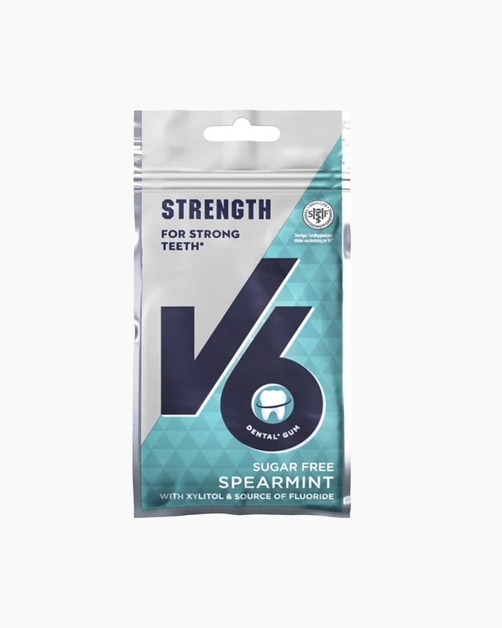 V6 - Strength Spearmint Chewing Gum 30g