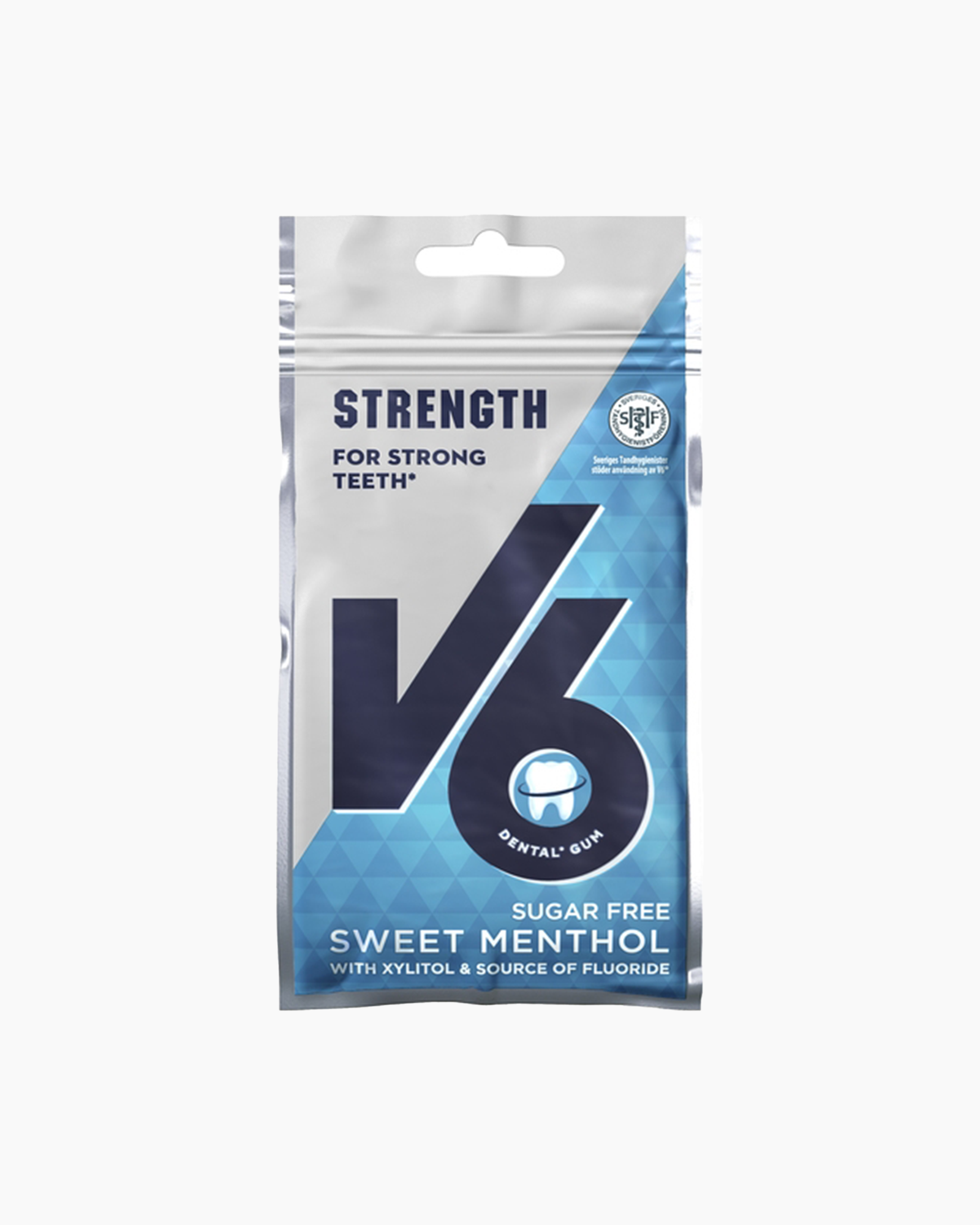 V6 - Strength Sweet Menthol Chewing Gum 30g